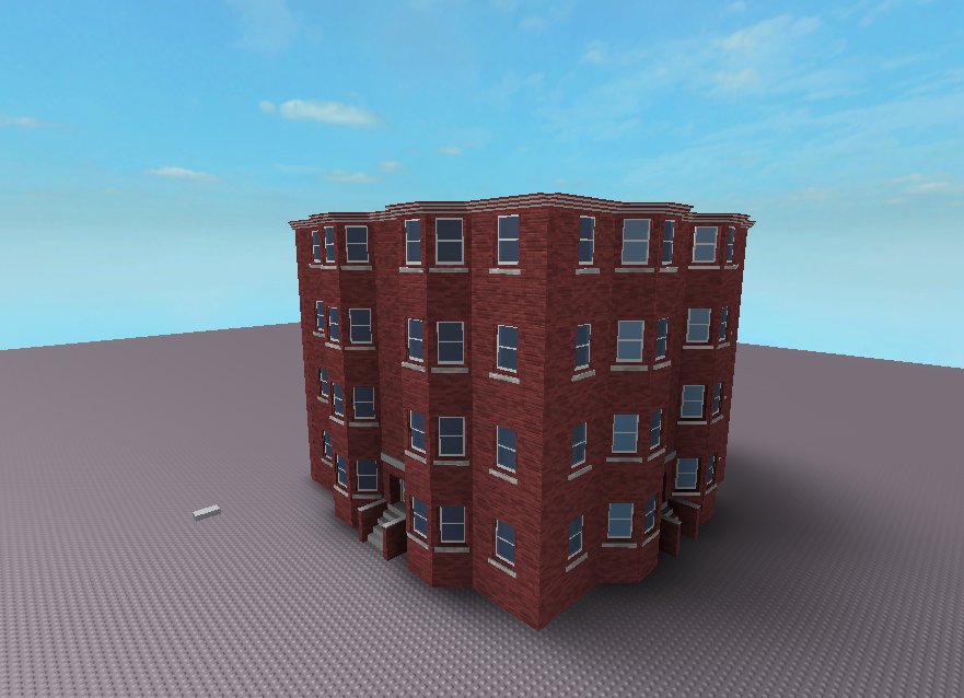 Tyrion On Twitter Apartment Building I Just Finished - roblox apartment building