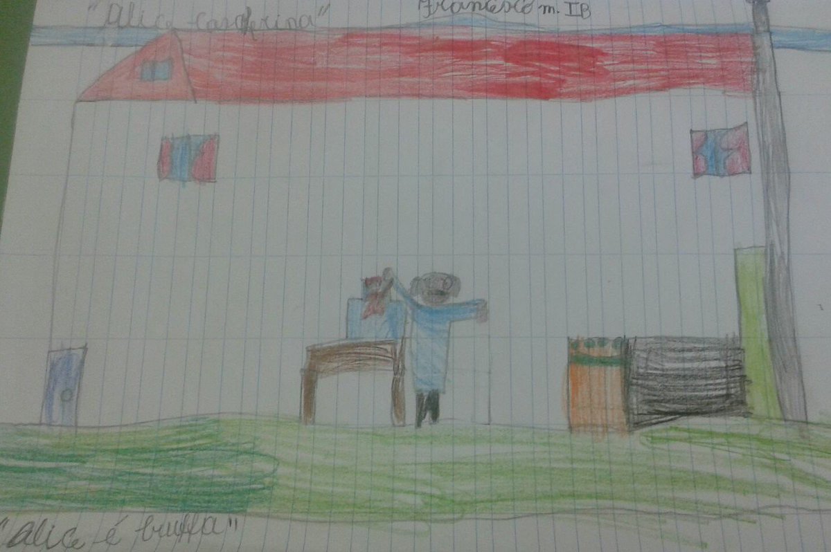 Alice è buffa! Francesco M. 1^B #TwAlbi/Rodari