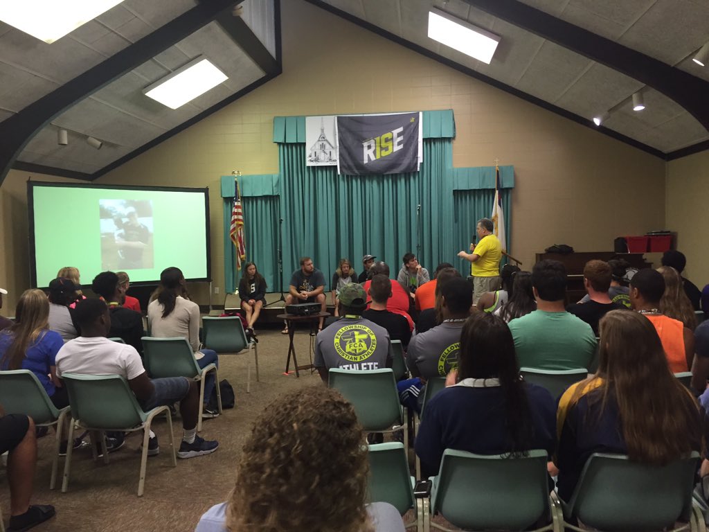 49erFCA's tweet image. Our own @ThomasJLaBianca speaking on the FCA International Missions panel tonight at the @FcaSecc!