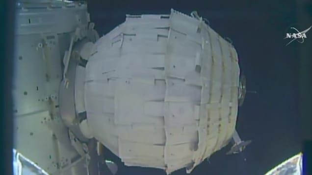 IIoTGuide's tweet image. NASA BEAM Inflation Complete Saturday After Earlier Failed Attempt  puls.ly/g0d8TA #tech