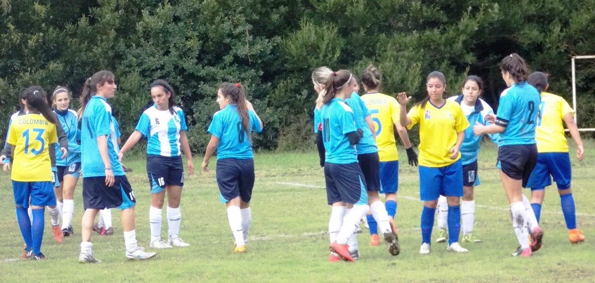 #jusba2016 - #futbolfemenino
#Oro: #Colombia
#Plata: #Argentina
#Bronce: #Bolivia