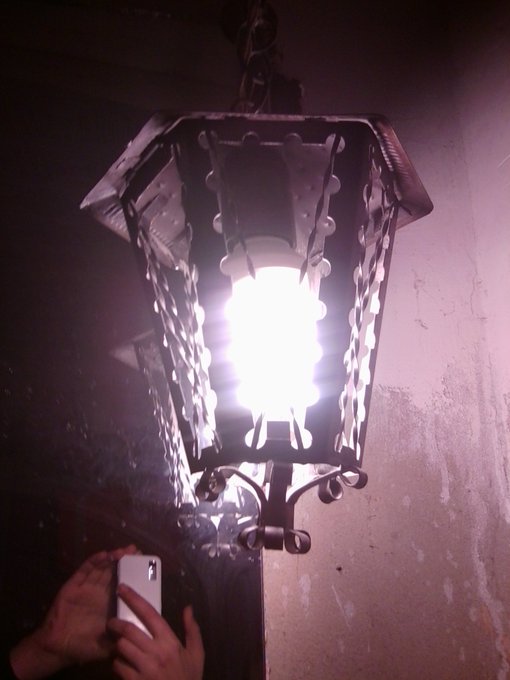 U will be wonder, but this watch with the pendulum, made my drandpa) &amp; this frame for lamps too)) (it's