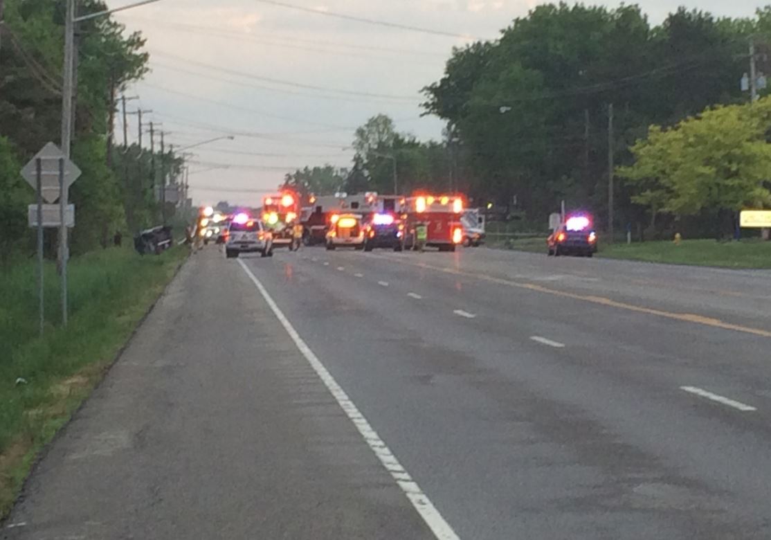 Rte 20 closed at 5 corners due to injury accident. Happened about 7