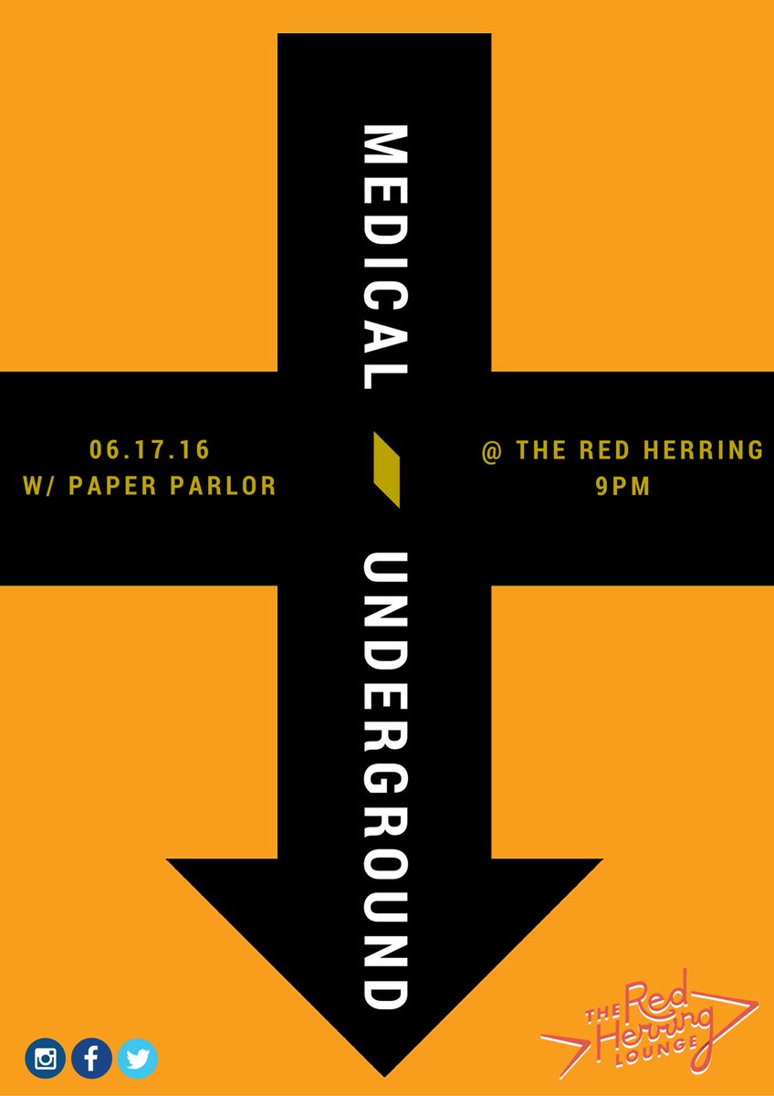 nudecolorsmusic's tweet photo. 06.17.16 @paperparlor @RedHerringDLH 
Be there!! https://t.co/2vT2PKrg5A