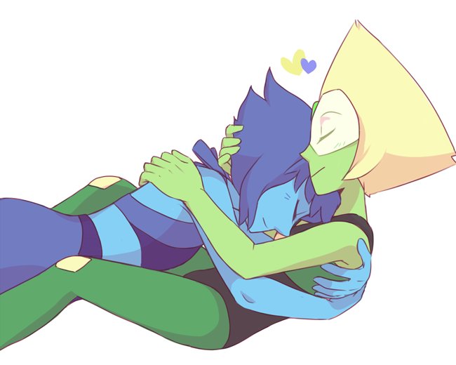 “Lapidot Cuddles :3 #StevenUniverse #InTooDeep”