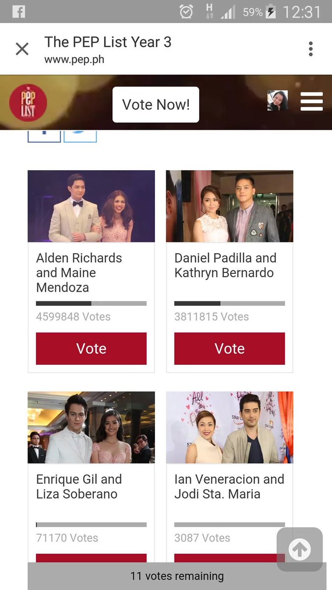 CindyHarvard's tweet photo. What happened PEP?
Dont worry I am not blaming KN here but I just want Pep to explain
#MissingVotesForALDUBonPEP https://t.co/i4IsZtJbAR