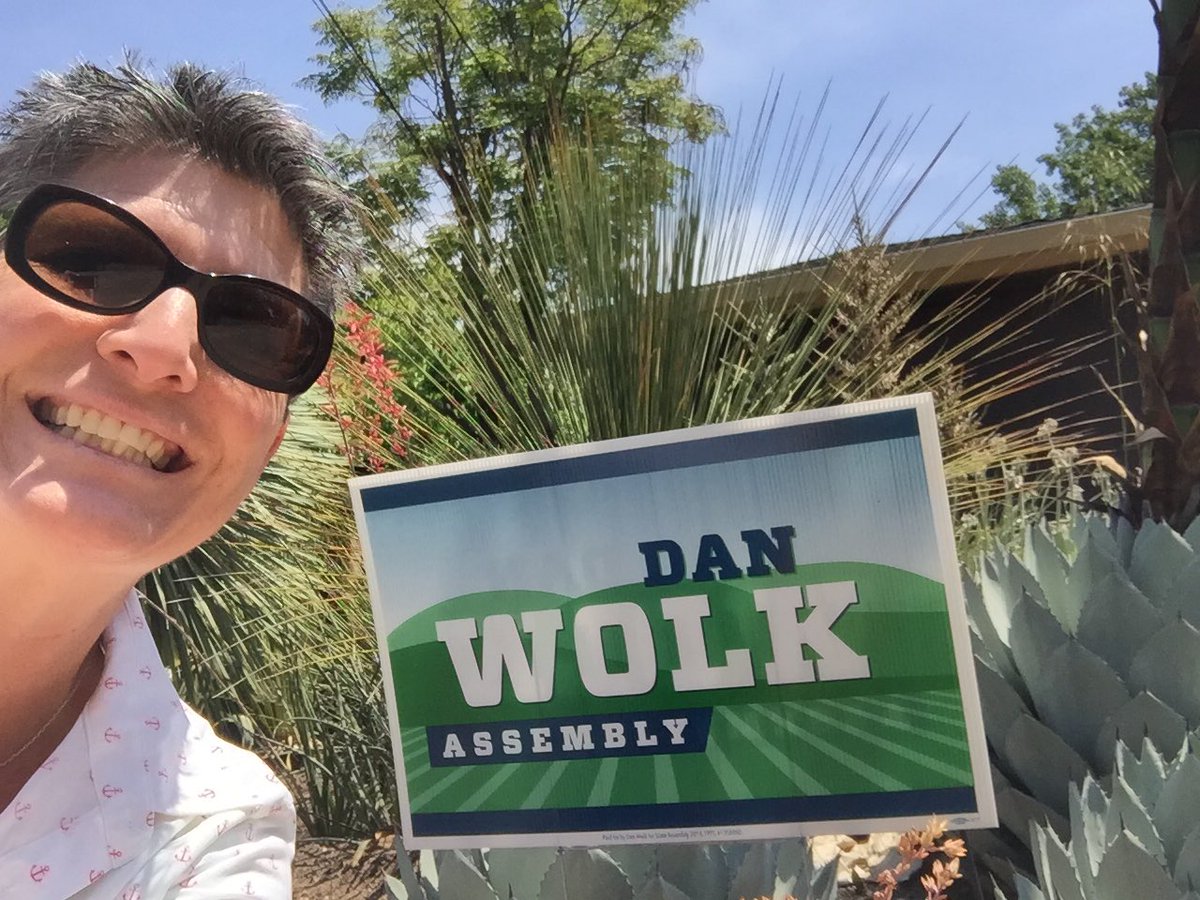 dan_wolk's tweet photo. Busy day in #AD4 Memorial Day parade in Lake County and precinct walking in American Canyon and Napa! #Wolk4Assembly https://t.co/hLIvy3BQq4
