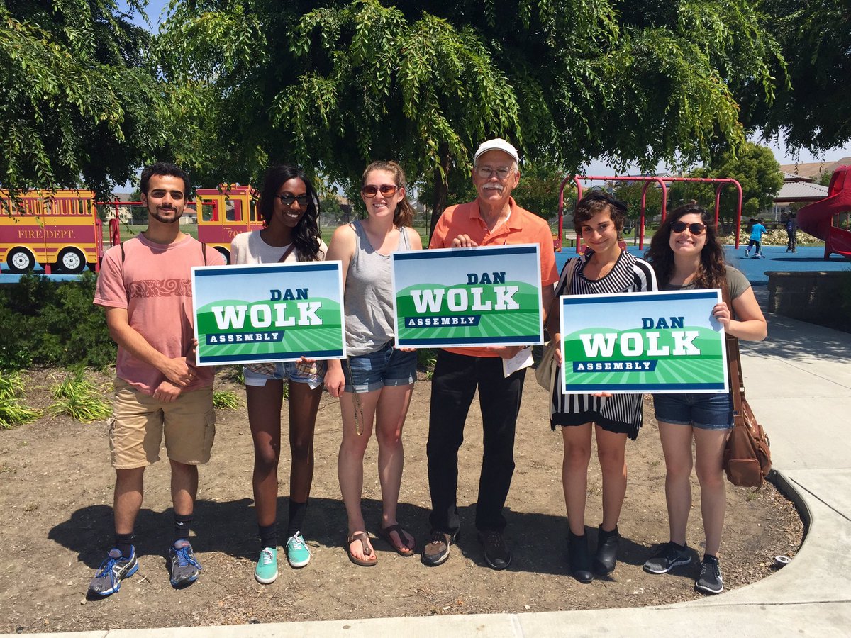 dan_wolk's tweet photo. Busy day in #AD4 Memorial Day parade in Lake County and precinct walking in American Canyon and Napa! #Wolk4Assembly https://t.co/hLIvy3BQq4