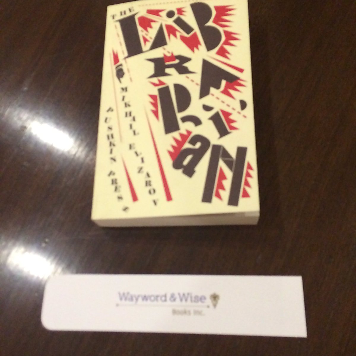 WaywordAndWise's tweet photo. 'The Librarian' written by Mikhail Elizarov and published by #pushkinpress is now available @WaywordAndWise #newbies https://t.co/fw5stinck8
