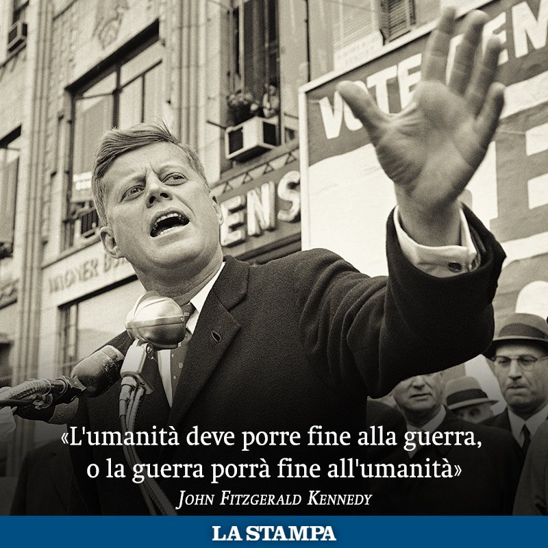 LaStampa's tweet photo. Il 29 maggio del 1917 nasceva a Brookline John Fitzgerald Kennedy, 35esimo presidente degli Stati Uniti d'America https://t.co/FYaOGFvflD