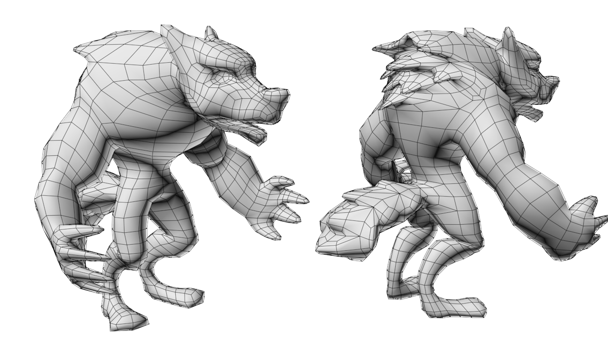 DasNoahPrime's tweet photo. Working on a Wolf Warrior #CreatureModel #3dModel #GameDev #wolf https://t.co/0GPIKVoypx