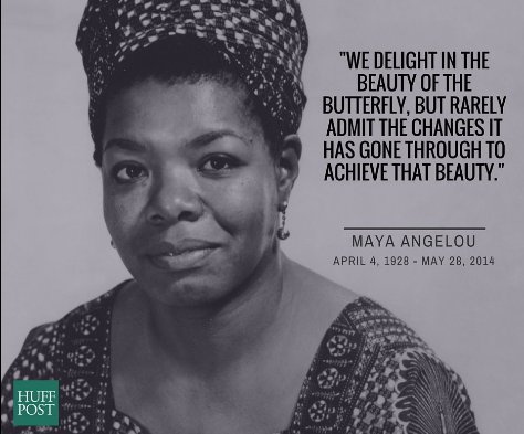 HuffPostWomen's tweet photo. Rest in power to prolific poet, memoirist, and activist Maya Angelou, who died on this day two years ago. https://t.co/hdqYv3cXnx