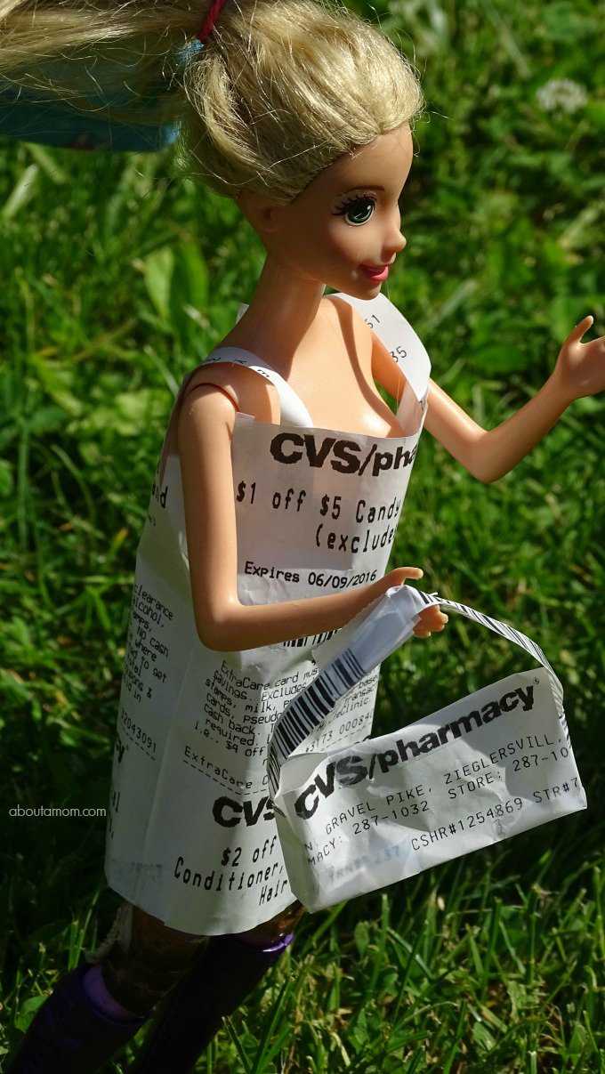 Barbie cheap paper dress