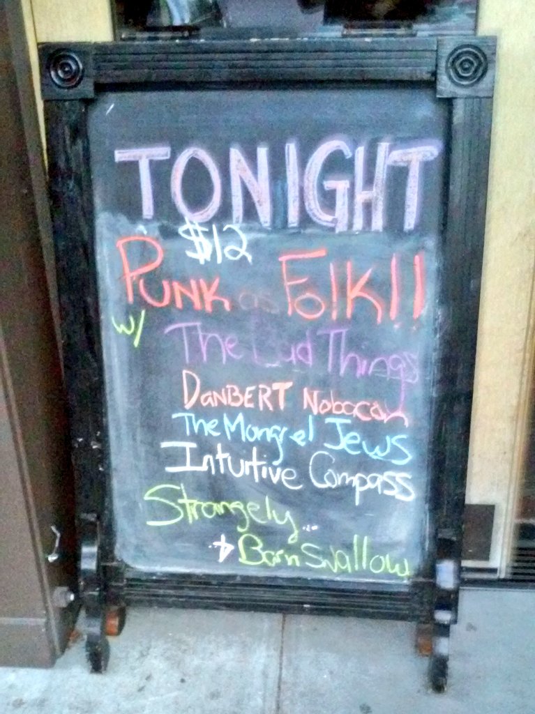 TheMongrelJews's tweet photo. If you're looking for the party, it's at Conor Byrne! Starting soon, don't be late! https://t.co/SLWCZh0rYW
