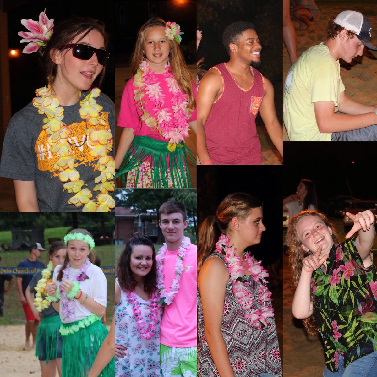 The_FUSEsm's tweet photo. #fusestudents rocked the FriNightFuse Luau! Too much fun with this crew!๐ด๐บ๐#tcogyouth @dan_maples https://t.co/seHNH9Px8N