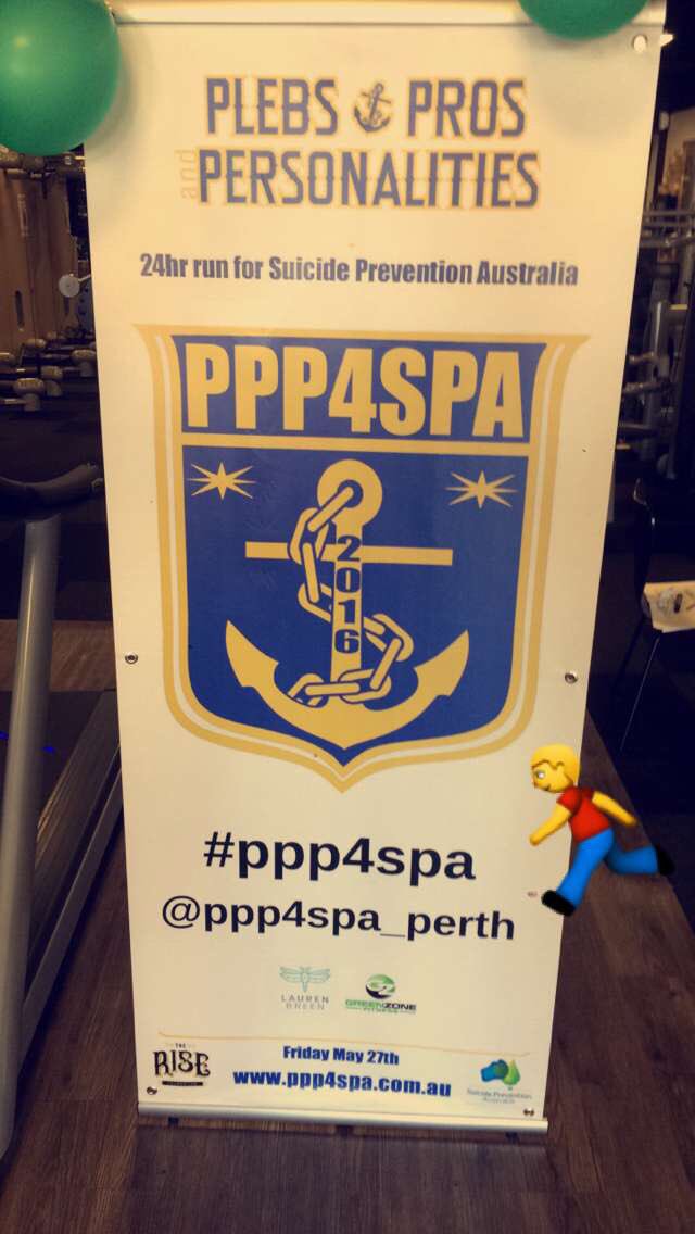 fawcett29's tweet photo. Congrats to @Scolls5 and @LaurenKBreen for @ppp4spa_perth event this weekend for @SuicidePrevAU #hugesupport https://t.co/c0SrXMWTYH