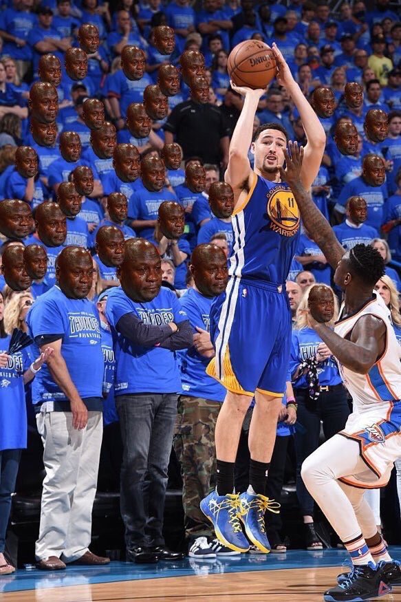 betoj1021's tweet photo. "@NBA_Skits: Thunder fans tonight. https://t.co/5iQsEc0cJN"I was waiting for this @okcthunder choking brings out the crying jordan!