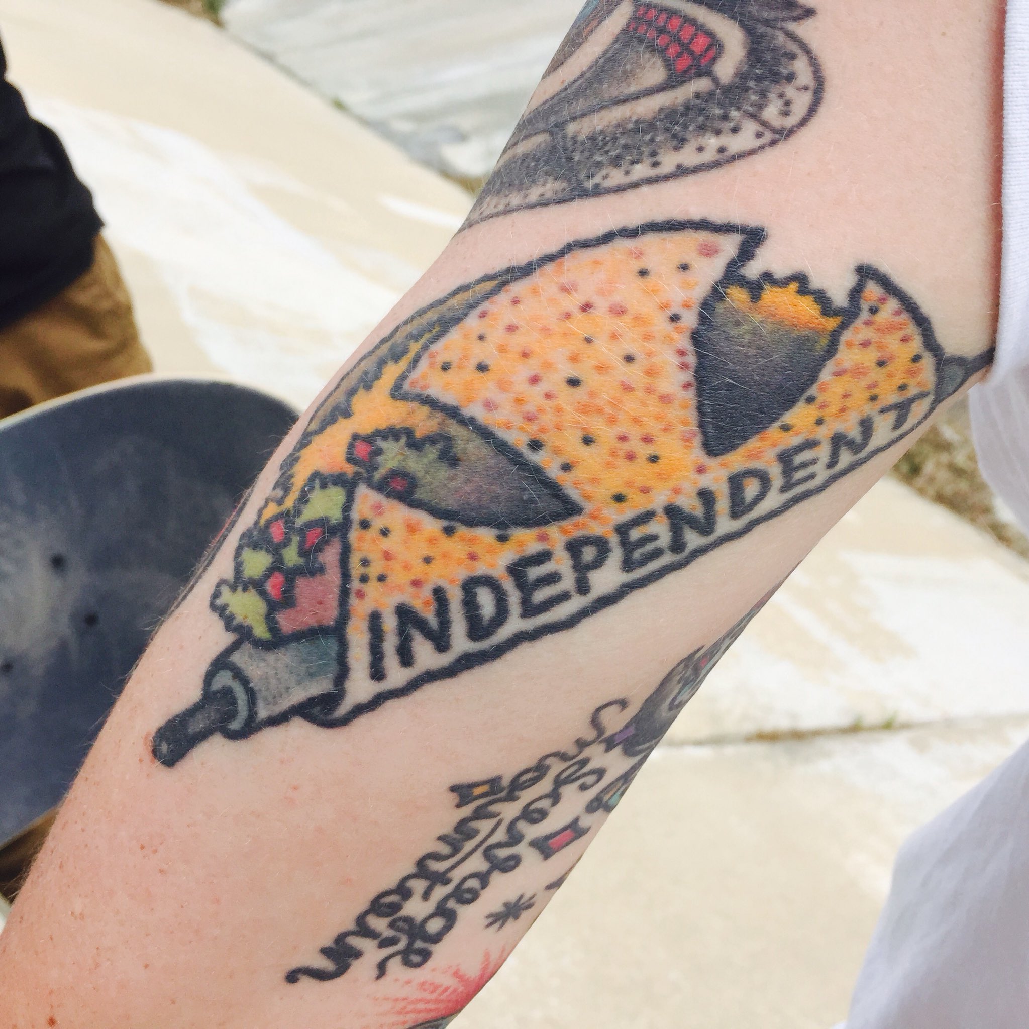 Independent Trucks Logo Tattoo