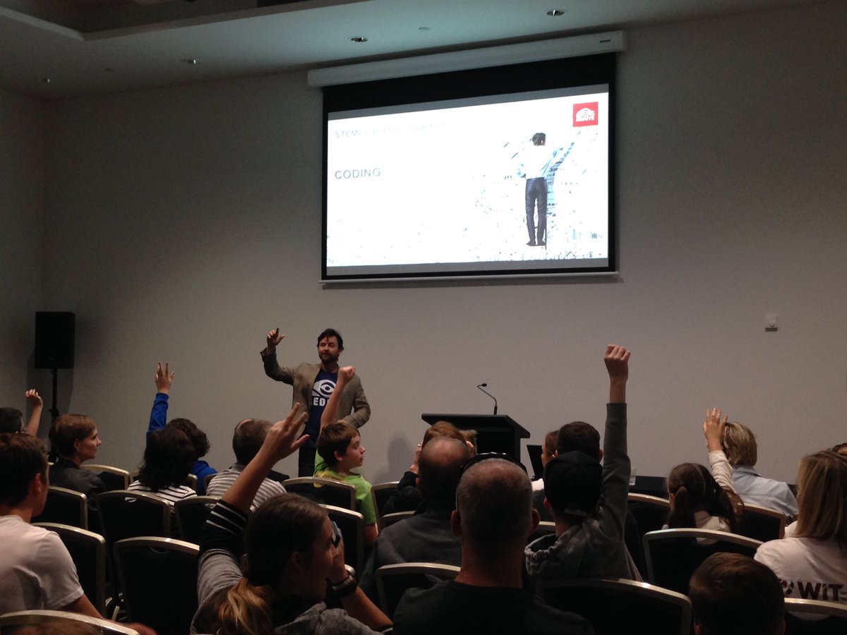 STEMedFEST's tweet image. Looking forward to decoding "coding" with @RedEye_Apps @RandallMakin. #anyonecanlearn #STEMedFEST