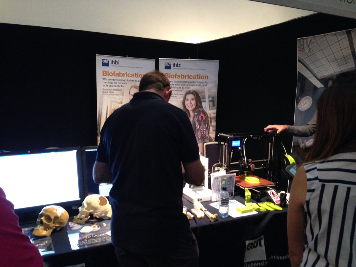 STEMedFEST's tweet image. Got an inside look at biofabrication from QUT's Science &amp;amp; Engineering. #STEMedFEST