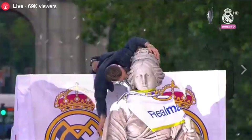 RMadridInfo's tweet photo. WE ARE THE CHAMPIONS #CAMPEO11ES https://t.co/9n9he3ugML