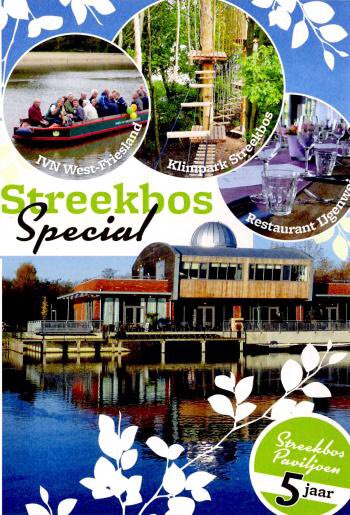 Vandaag vieren wij het 5-jarig Jubileum van IJgenweis en het Streekbos Paviljoen. Er zijn leuke activiteiten.