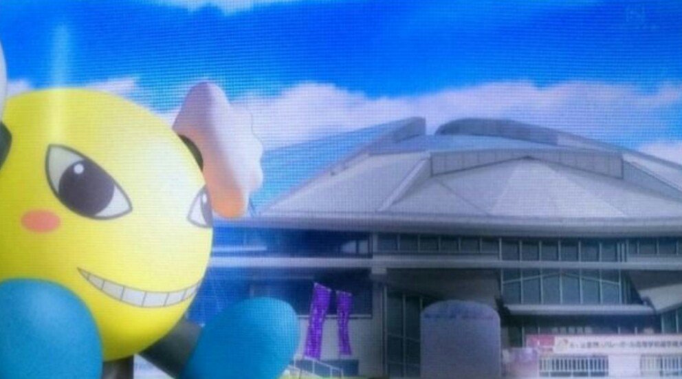 クレオ 全体像は見えないけどチビワカ君の着てるシャツや描いてる絵が例のバボちゃん的なやつだったりで本当に筋金入りのバレー好きなんだなぁと思うよ この凶悪なバボちゃんに正式名称ってあるのかな ハイキューのバボちゃん ハボちゃ ん