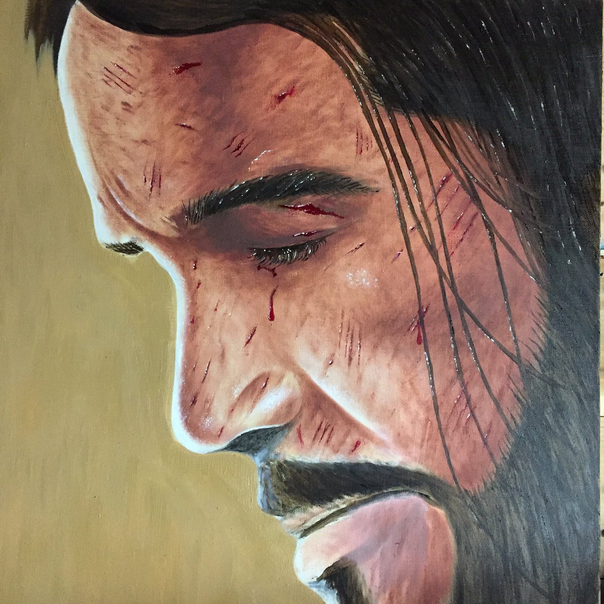 sharemystorygio's tweet photo. Aiming for my most #hyperrealstic painting ever. How am I doing so far? https://t.co/gE2pZUrjy2