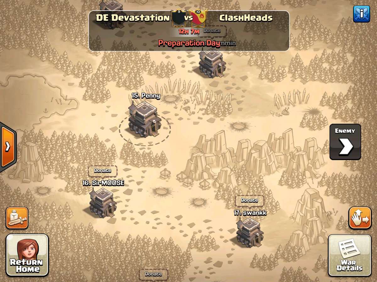 MorningSwordCoC's tweet photo. Gone to visit @Gemelle_DE at DE Devastation and this happens 😳 https://t.co/8TV2k8EGCZ
