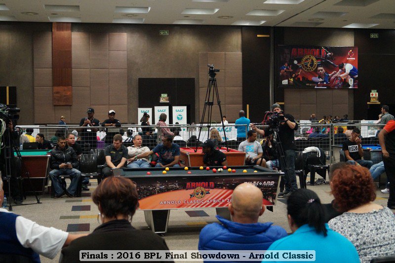 UnitedPool's tweet image. Final in progress..watch it live on streamit360.tv
Arnold Classic, Sandton Convention Centre, Level 2!