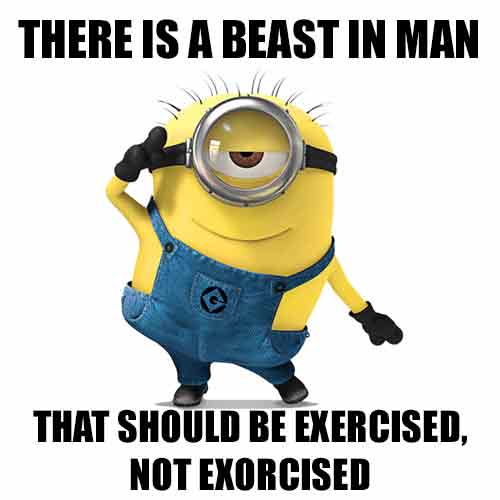 minionmemes3's tweet photo. Let it out friends!!! #minions #BeastMode https://t.co/SwE5XgoPqU