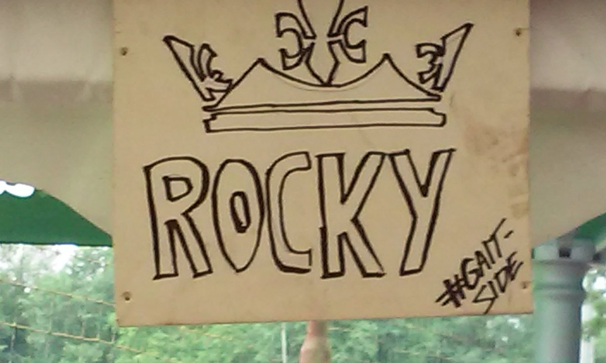Koning Rocky! #gaitside