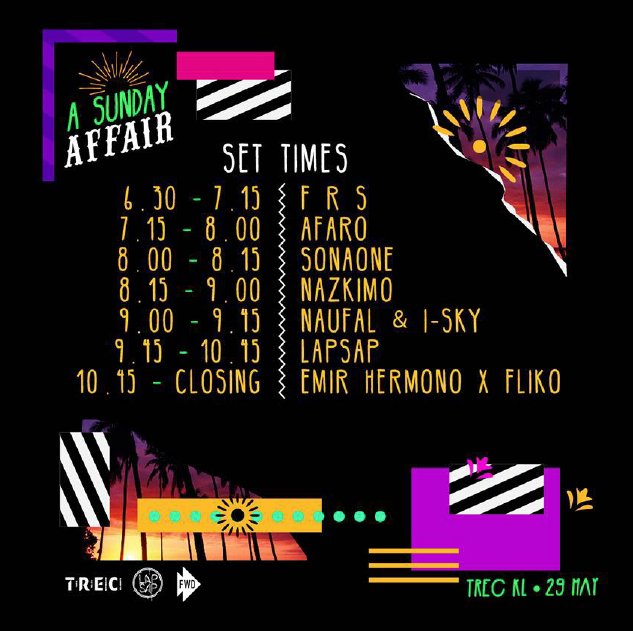 istayedwoke's tweet photo. Tonight ➜ Catch @ItsSonaOne and more live at "A Sunday Affair " @treckualalumpur, 8:00pm [Free!] #asakl #asatrec https://t.co/N3apSuEOq5