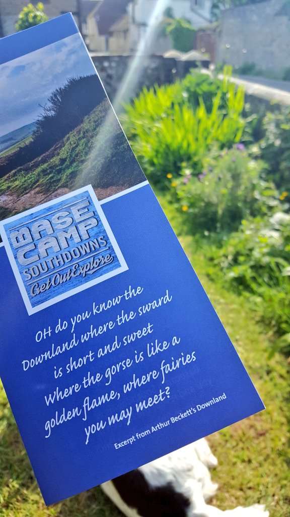 Bouthesearchdog's tweet photo. Been out #hiking over #southdowns with the bosses company @BasecampSDW #getoutexplore Great for dog walks @sdnpa https://t.co/aOYVQpfDrJ
