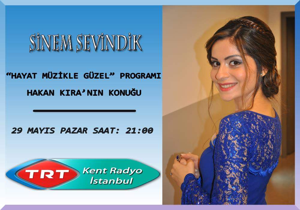 Bu akşam saat 21:00'da @TRTKentRadyoIst 'da buluşmak üzere.. Kulağınız bizde olsun.. ☺💕🎶🎵