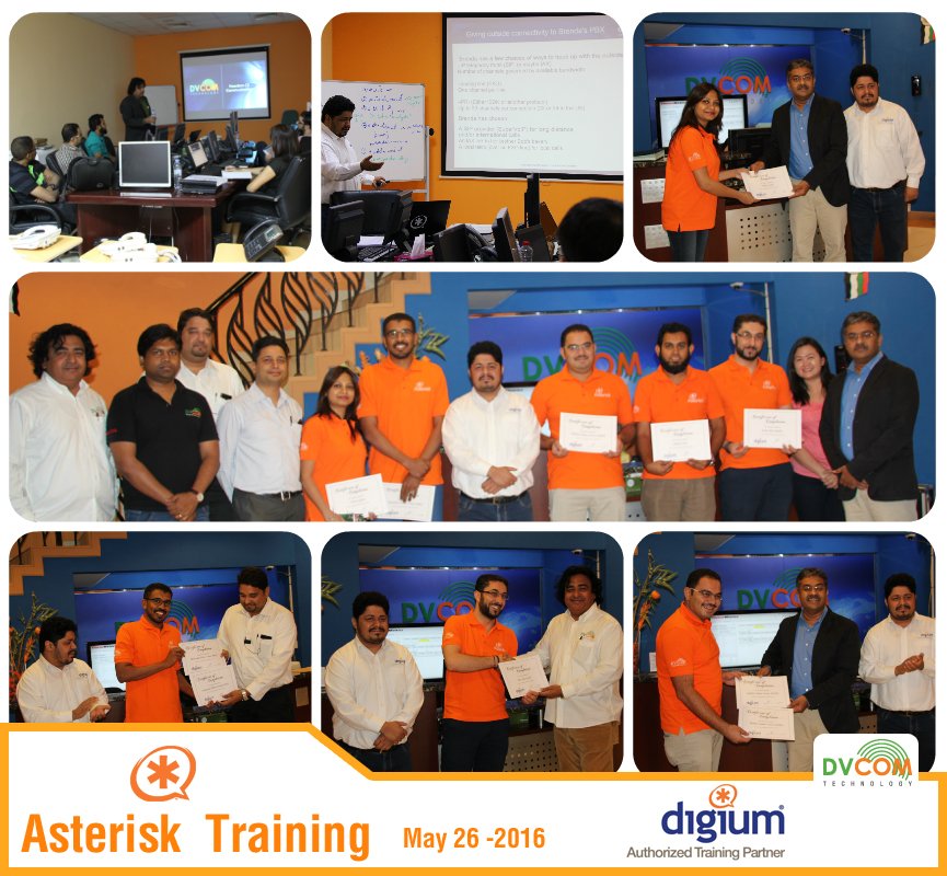 DvcomTechnology's tweet image. #Digium #Asterisktraining @ #DvcomTechnology...May 2016.