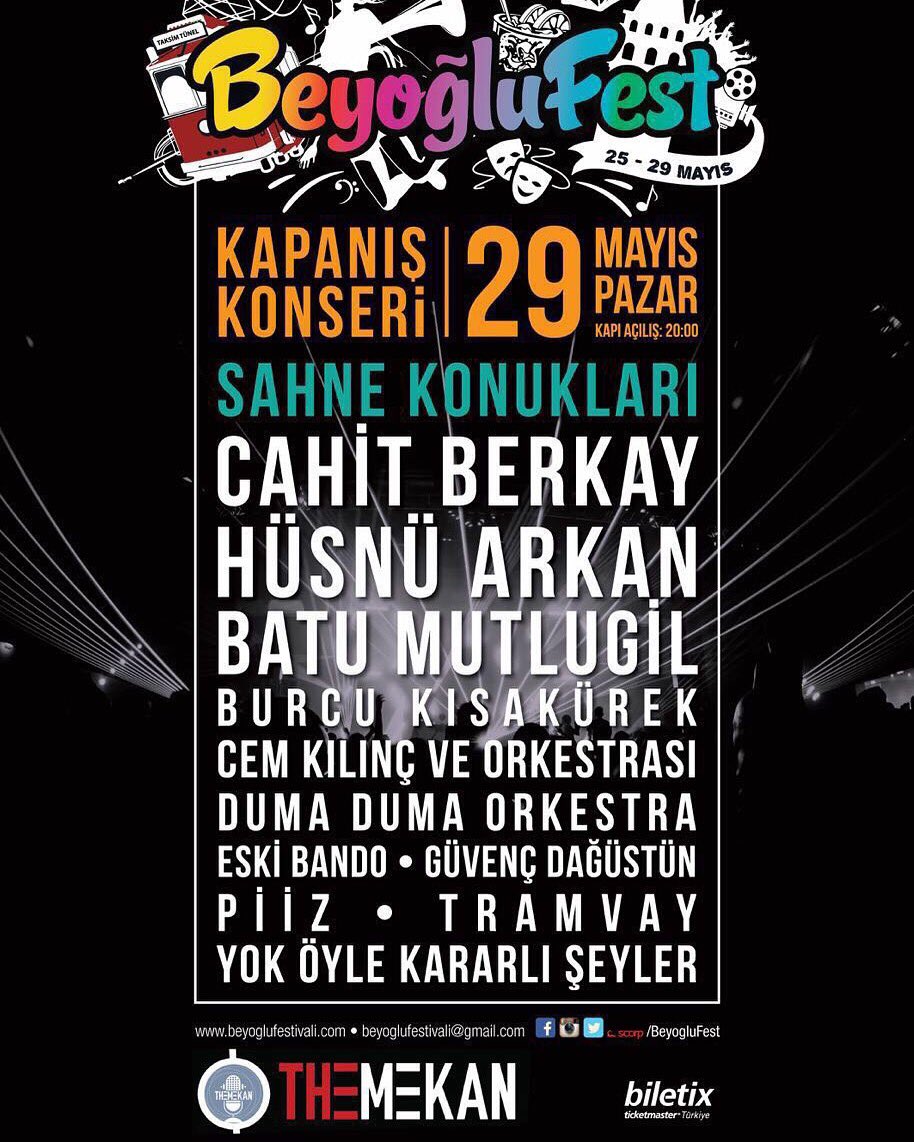 Bu akşam Beyoğlu Fest kapanış konserinde sahnedeyim😌 
Hadi sizler de gelin... 🎤 #burcukisakurek #beyoglufest