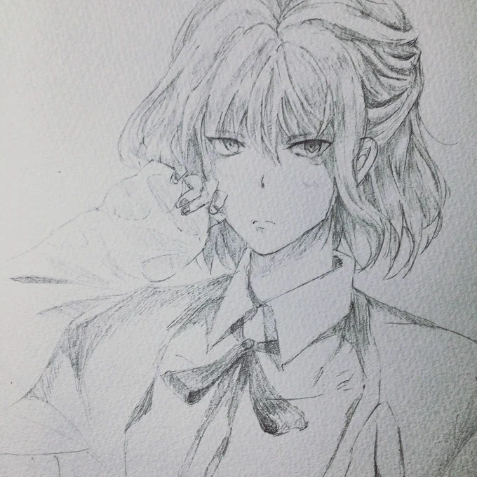 好きすぎて萌袖を描く 