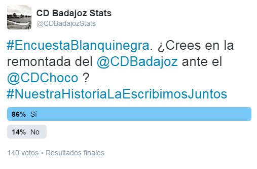 CDBadajozStats's tweet photo. #CDB_CDC. La afición confía en la remontada. ¡Vamos Bada! #NuestraHistoriaLaEscribimosJuntos https://t.co/Ph9GMI699n