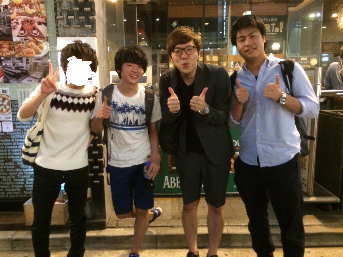 よしなま 実は昨日東京に行ってたのは同じuuumネットワークの2人とuuum社員さん そしてヒカキンさんと夕飯食べてました 動画じゃ分からなかったけど ヒカキンさん恐ろしくマッチョだった