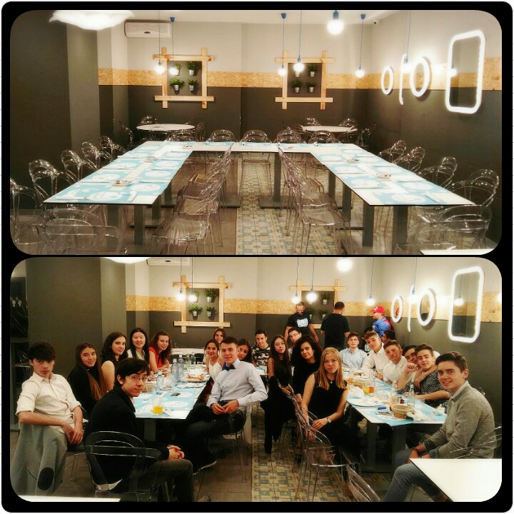 tborestaurant's tweet photo. Una auténtica legión de #TBOlovers llenaron nuestro restaurante en #Salamanca. ¡Un placer chicos! #TBOSnackDinner https://t.co/1z0cV06CtA