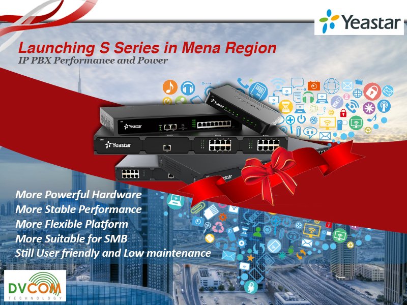 DvcomTechnology's tweet image. #DVCOMTechnology is hosting..#YeastarUCMeet..presenting New “S” Series of IP PBX Product Launch..30th May 2016