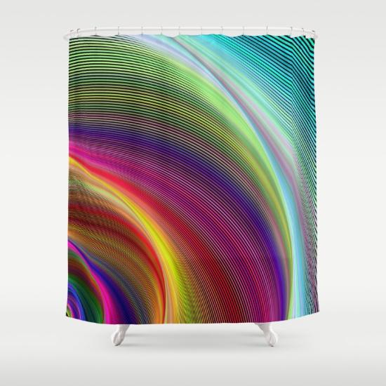 DavidZydd's tweet photo. Vortex of colors shower curtain $68 https://t.co/NwCXr8IcMd Click for more shower curtains #PrintedGift #bathroomde https://t.co/OLuwN0KBBC
