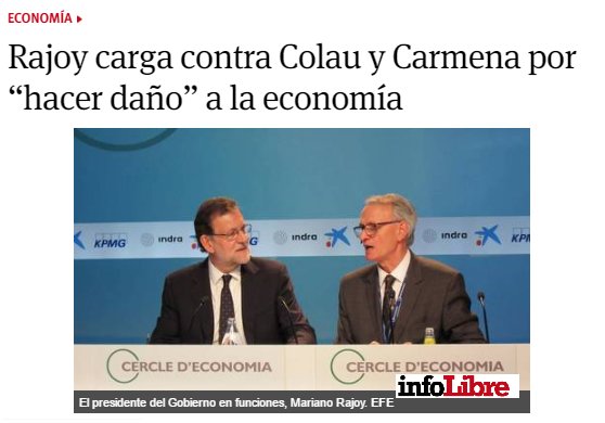 PODEMOS's tweet photo. 720.000 hogares sin ingresos, 14% trabajadores pobres, deuda del 100% del PIB
Rajoy, ¿quién hace daño a la economía? https://t.co/DISSTLip2N