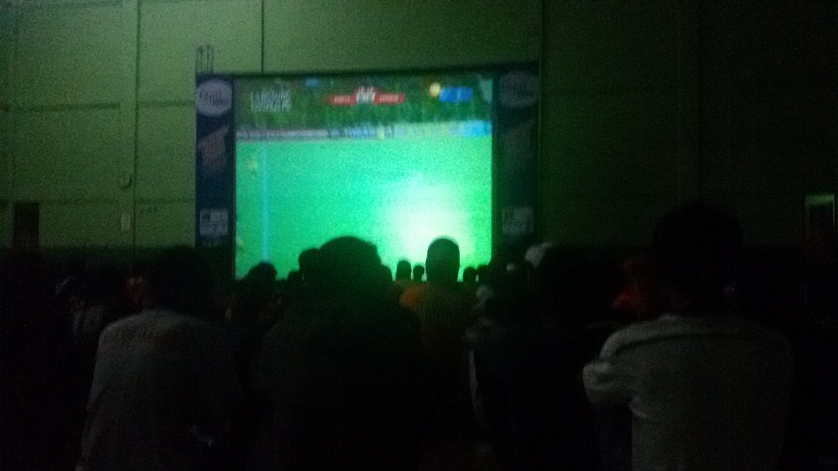 Suasana Nobar Nabung Gratis bersama Bank BTPN #PersijaDay