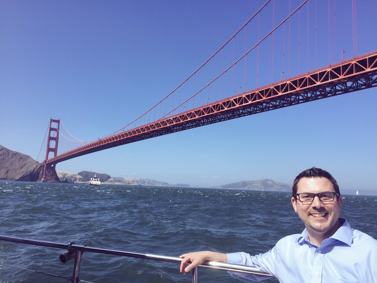 natevrack's tweet image. Enjoyed week in #SanFrancisco at #ChiefDataSF. Managed to see #GoldenGateBridge up close post-conference. #highlight
