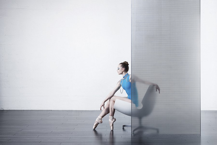 Metallic Walls- Nexus Resin Plastic Panel bit.ly/1OCv9Ay #MaterialistHQ #InteriorDesign #TransparentPanel