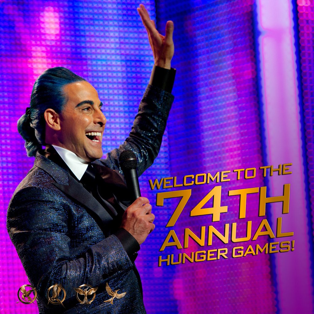 Let the games begin! #TheHungerGames