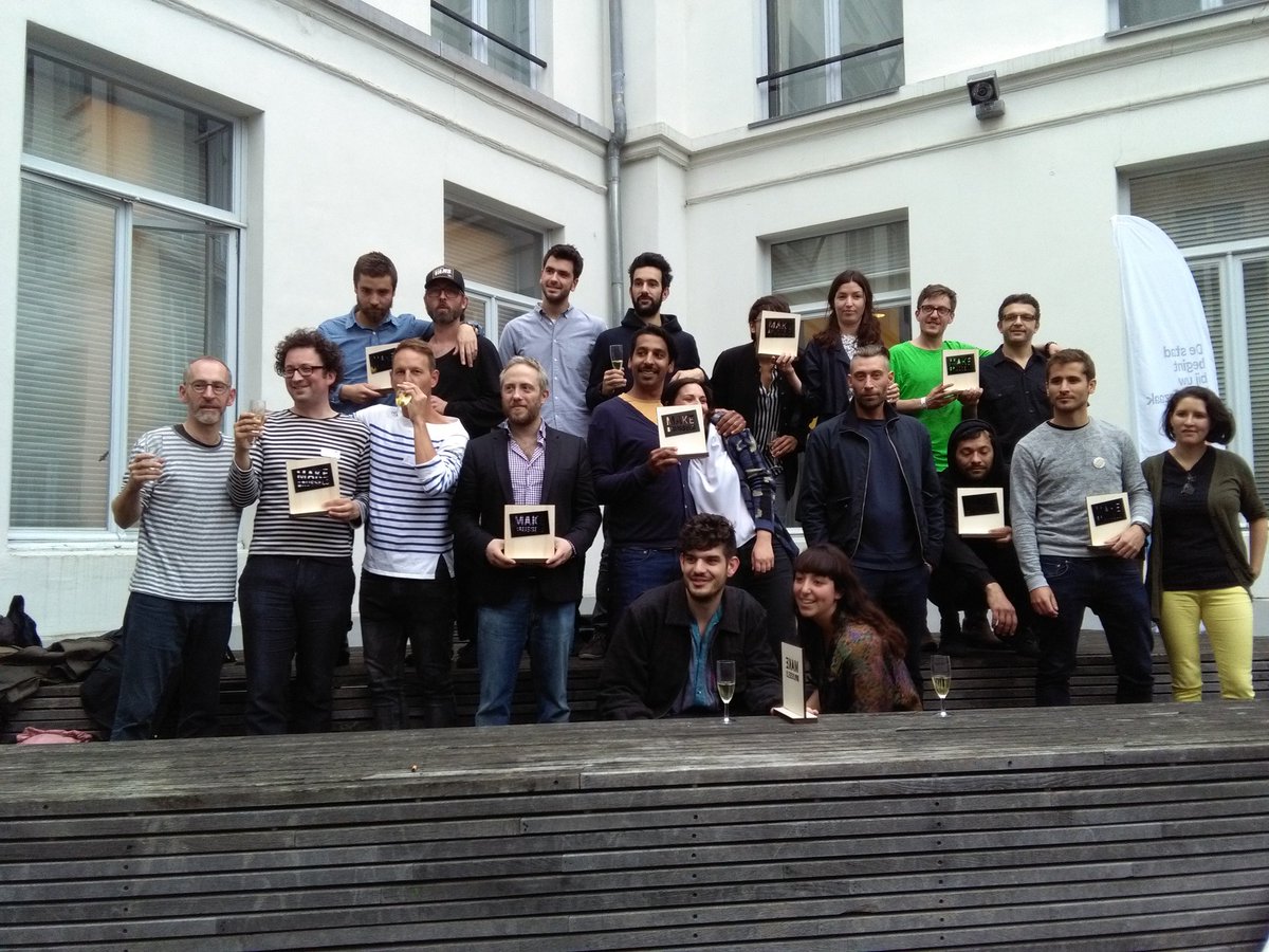 AtriumBrussels's tweet photo. #makebrussels: Félicitations aux gagnants et merci à tous les Makers pour leur énergie inépuisable! https://t.co/viMoPmhjmP
