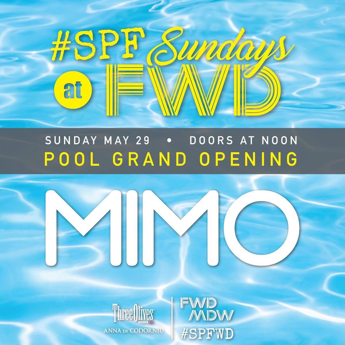 FWDnightclub's tweet photo. It's #SPF Sunday. @MIMOedm #spfwd https://t.co/wEIlMcpC2l